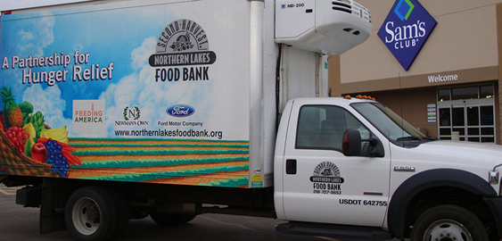 SPOTLIGHT: SAM'S CLUB - Second Harvest Northern Lakes Food Bank